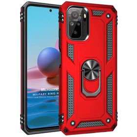 Microsonic Xiaomi Poco M5S Military Ring Holder Cep Telefonu Kılıfı