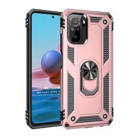 Microsonic Xiaomi Poco M5s Military Ring Holder Rose Gold Kılıf