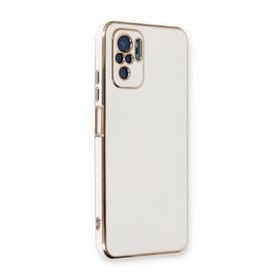 Microsonic Xiaomi Poco M5s Olive Plated Beyaz Kılıf