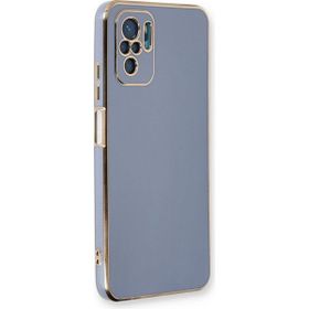 Microsonic Xiaomi Poco M5S Olive Plated Lavanta Grisi Kılıf