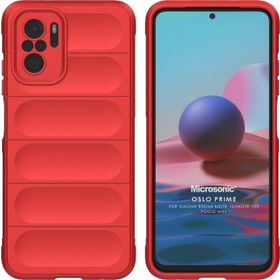 Microsonic Xiaomi Poco M5s Oslo Prime Kırmızı Kılıf
