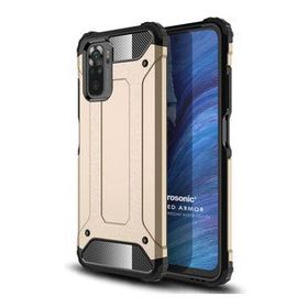 Microsonic Xiaomi Poco M5s Rugged Armor Gold Kılıf