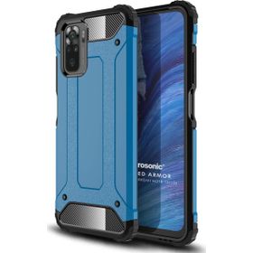 Microsonic Xiaomi Poco M5s Rugged Armor Mavi Kılıf