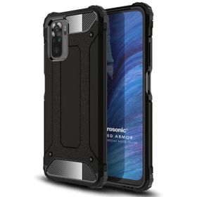 Microsonic Xiaomi Poco M5S Rugged Armor Siyah Kılıf