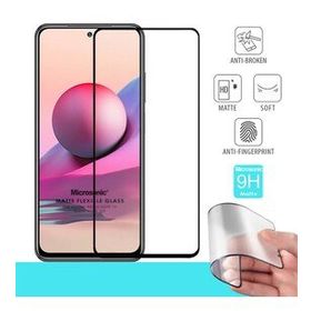 Microsonic Xiaomi Poco M5S Seramik Matte Flexible Siyah Ekran Koruyucu