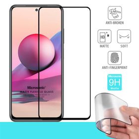 Microsonic Xiaomi Poco M5S Seramik Matte Flexible Siyah Ekran Koruyucu