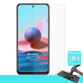 Microsonic Xiaomi Poco M5S Tempered Glass Cam Ekran Koruyucu