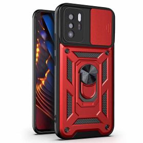 Microsonic Xiaomi Poco X3 GT Impact Resistant Kırmızı Kılıf