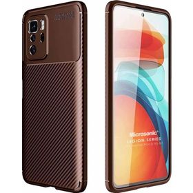 Microsonic Xiaomi Poco X3 GT Legion Series Kahverengi Cep Telefonu Kılıfı