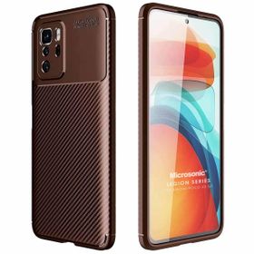 Microsonic Xiaomi Poco X3 GT Legion Series Kahverengi Cep Telefonu Kılıfı