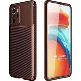 Microsonic Xiaomi Poco X3 GT Legion Series Kahverengi Cep Telefonu Kılıfı