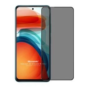 Microsonic Xiaomi Poco X3 GT Privacy 5D Gizlilik Filtreli Siyah Cam Ekran Koruyucu