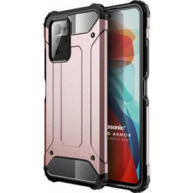 Microsonic Xiaomi Poco X3 GT Rugged Armor Rose Gold Cep Telefonu Kılıfı
