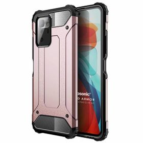 Microsonic Xiaomi Poco X3 GT Rugged Armor Rose Gold Cep Telefonu Kılıfı