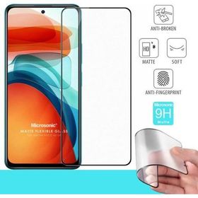 Microsonic Xiaomi Poco X3 GT Seramik Matte Flexible Siyah Ekran Koruyucu