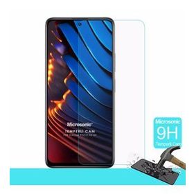 Microsonic Xiaomi Poco X3 GT Tempered Glass Cam Ekran Koruyucu