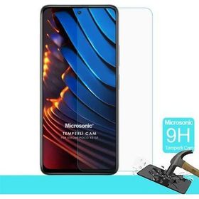 Microsonic Xiaomi Poco X3 GT Tempered Glass Cam Ekran Koruyucu