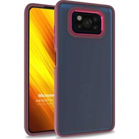 Microsonic Xiaomi Poco X3 NFC Bright Planet Kırmızı Cep Telefonu Kılıfı