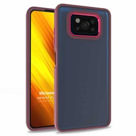 Microsonic Xiaomi Poco X3 NFC Bright Planet Kırmızı Cep Telefonu Kılıfı