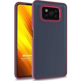 Microsonic Xiaomi Poco X3 NFC Bright Planet Kırmızı Cep Telefonu Kılıfı