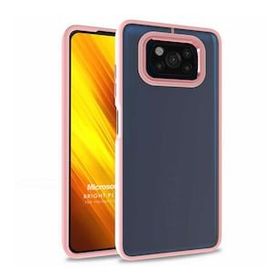 Microsonic Xiaomi Poco X3 NFC Bright Planet Rose Gold Cep Telefonu Kılıfı