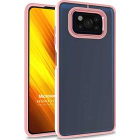 Microsonic Xiaomi Poco X3 NFC Bright Planet Rose Gold Cep Telefonu Kılıfı