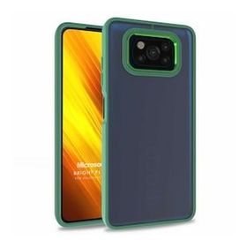 Microsonic Xiaomi Poco X3 NFC Bright Planet Yeşil Cep Telefonu Kılıfı