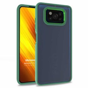 Microsonic Xiaomi Poco X3 NFC Bright Planet Yeşil Cep Telefonu Kılıfı