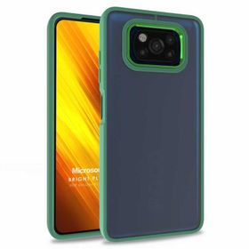 Microsonic Xiaomi Poco X3 NFC Bright Planet Yeşil Cep Telefonu Kılıfı