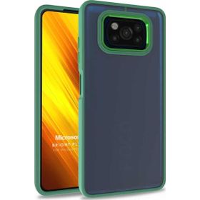 Microsonic Xiaomi Poco X3 NFC Bright Planet Yeşil Cep Telefonu Kılıfı