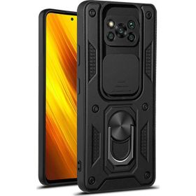 Microsonic Xiaomi Poco X3 NFC Impact Resistant Siyah Kılıf