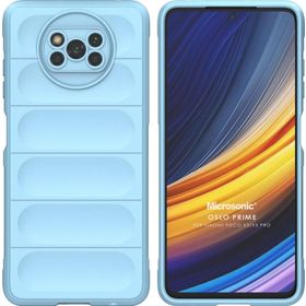 Microsonic Xiaomi Poco X3 Pro Oslo Prime Mavi Kılıf