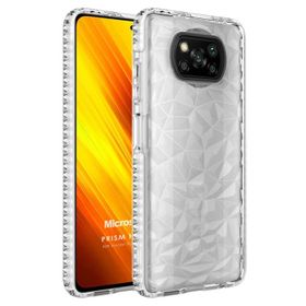 Microsonic Xiaomi Poco X3 Pro Prism Hybrid Şeffaf Kılıf