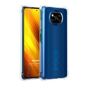 Microsonic Xiaomi Poco X3 Pro Shock Absorbing Şeffaf Cep Telefonu Kılıfı
