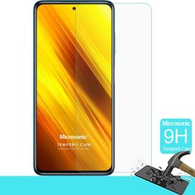Microsonic Xiaomi Poco X3 Pro Tempered Glass Cam Ekran Koruyucu