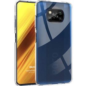 Microsonic Xiaomi Poco X3 Pro Transparent Soft Beyaz Kılıf