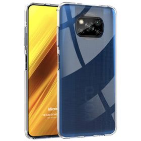 Microsonic Xiaomi Poco X3 Pro Transparent Soft Beyaz Kılıf