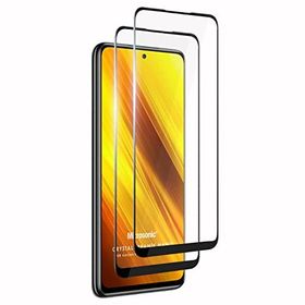 Microsonic Xiaomi Poco X3 Pro Uyumlu Crystal Seramik Nano 2x Siyah Ekran Koruyucu