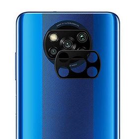 Microsonic Xiaomi Poco X3 Pro Uyumlu Kamera Lens Camı V2 Siyah Koruma