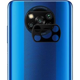 Microsonic Xiaomi Poco X3 Pro Uyumlu Kamera Lens Camı V2 Siyah Koruma