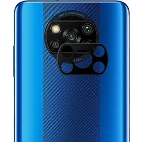 Microsonic Xiaomi Poco X3 Pro Uyumlu Kamera Lens Camı V2 Siyah Koruma