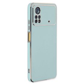 Microsonic Xiaomi Poco X4 Pro 5G Olive Plated Yeşil Cep Telefonu Kılıfı