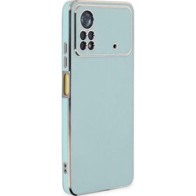 Microsonic Xiaomi Poco X4 Pro 5G Olive Plated Yeşil Cep Telefonu Kılıfı