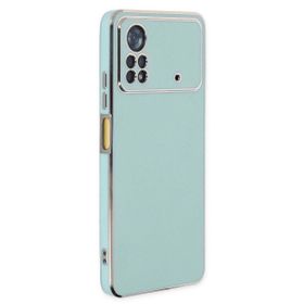 Microsonic Xiaomi Poco X4 Pro 5G Olive Plated Yeşil Cep Telefonu Kılıfı