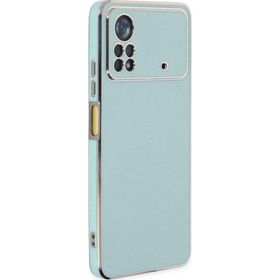 Microsonic Xiaomi Poco X4 Pro 5G Olive Plated Yeşil Cep Telefonu Kılıfı