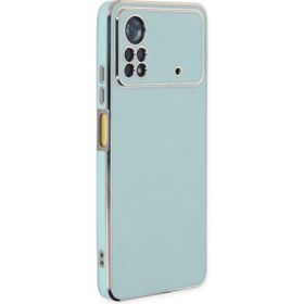 Microsonic Xiaomi Poco X4 Pro 5G Olive Plated Yeşil Cep Telefonu Kılıfı