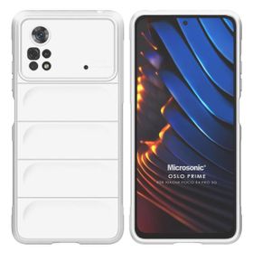 Microsonic Xiaomi Poco X4 Pro 5G Oslo Prime Beyaz Cep Telefonu Kılıfı