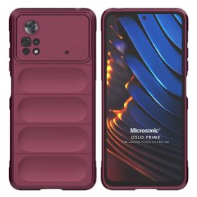 Microsonic Xiaomi Poco X4 Pro 5G Oslo Prime Bordo Cep Telefonu Kılıfı