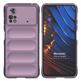 Microsonic Xiaomi Poco X4 Pro 5G Oslo Prime Lila Cep Telefonu Kılıfı