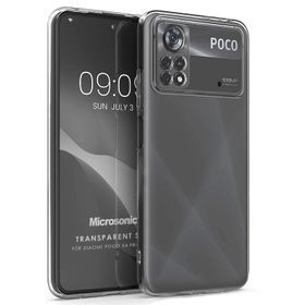 Microsonic Xiaomi Poco X4 Pro 5G Transparent Soft Cep Telefonu Kılıfı